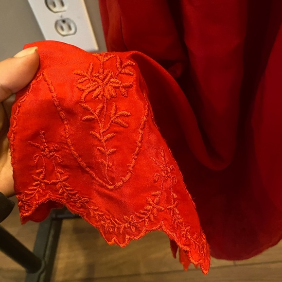 The GREAT Moonlight Embroidered Silk Dress - Picture 10 of 15